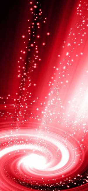 Iphone 11 Pro Red Particles Wallpaper