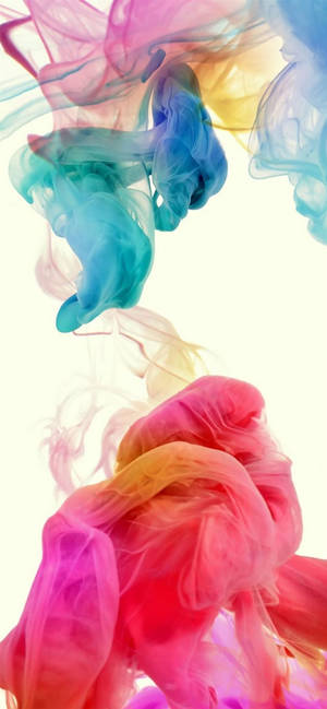 Iphone 12 Pro Colorful Smoke Wallpaper