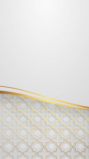 Iphone 12 Pro Max Gold Arabesque Wallpaper