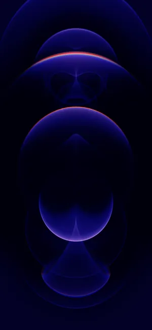 Iphone 12 Pro Purple Light Wallpaper