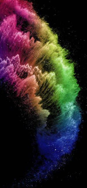 Iphone 13 Pro Max Color Dust Wallpaper