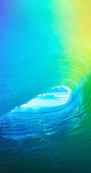 Iphone 6s Default Wave Wallpaper