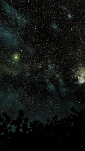 Iphone 8 Space Starry Night Wallpaper
