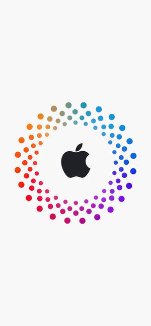 Iphone Apple Colorful Spots Wallpaper