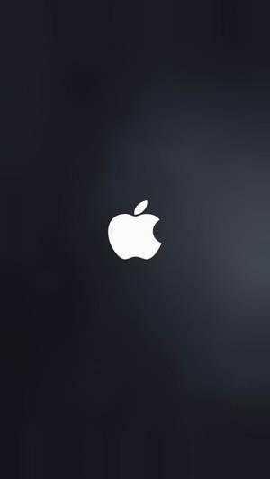 Iphone Apple Dark Gradient Wallpaper