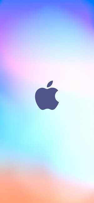 Iphone Apple Pastel Gradient Wallpaper