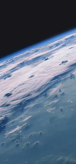 Iphone Classic Earth Surface From Outer Space Wallpaper