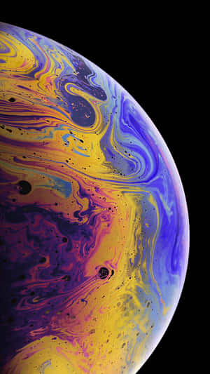 Iphone Earth Blue And Yellow Marble Surface Wallpaper