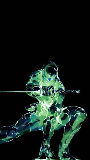 Iphone Gaming Metal Gear Green Character Wallpaper