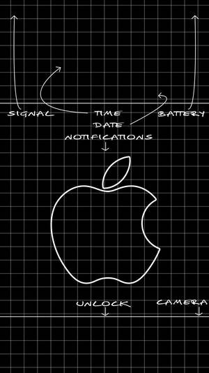 Iphone Logo Cool Lock Screen Wallpaper