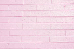 Iphone Pink Aesthetic Brick Wall Wallpaper