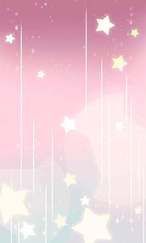 Iphone Pink Aesthetic Stars Wallpaper