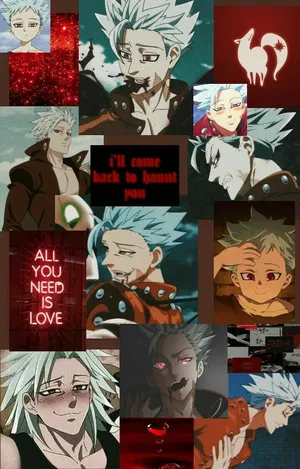 Iphone Wallpaper Displaying The Seven Deadly Sins Wallpaper