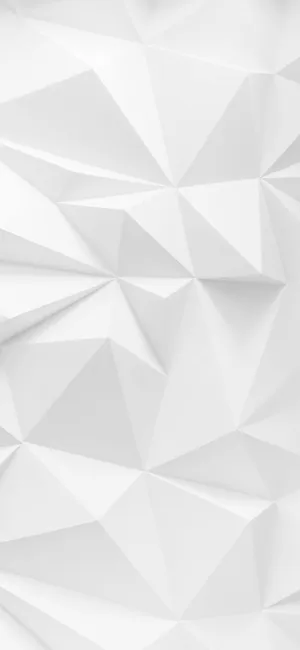 Iphone White Geometric Shapes Wallpaper