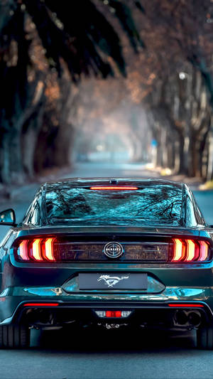 Iphone X Car Ford Mustang Wallpaper