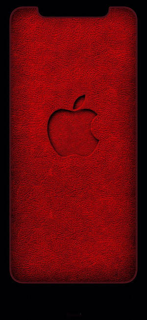 Iphone Xr Red Home Screen Wallpaper