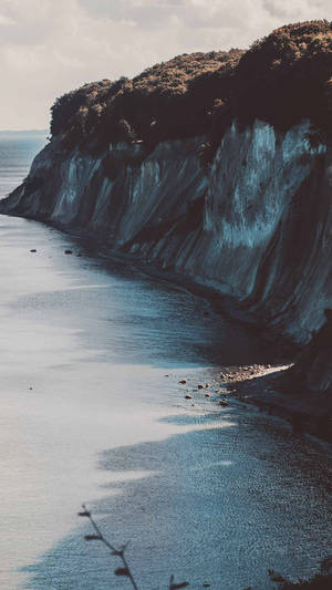 Iphone Xs Ocean Cliff Wallpaper