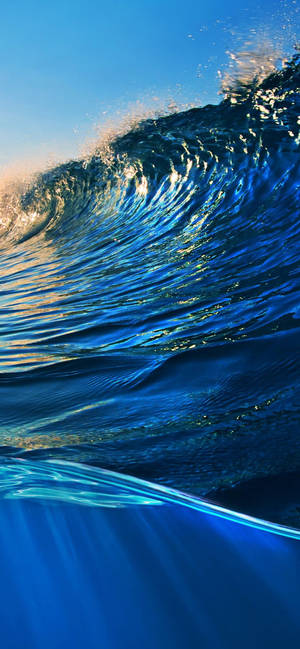 Iphone Xs Ocean Wave Wallpaper