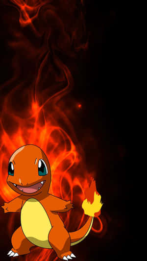 Iphones Xs Max Fire Pokémon Charmander Wallpaper