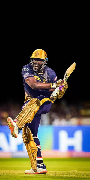 Ipl 2021 Andre Russell Yelling Wallpaper