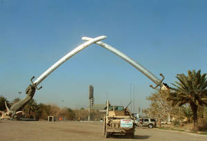 Iraq Victory Arch Wallpaper