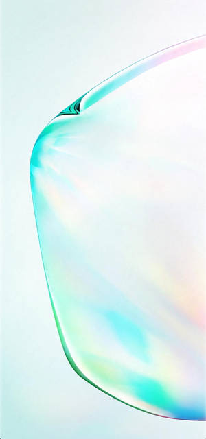 Iridescent Blob On Samsung Full Hd Wallpaper