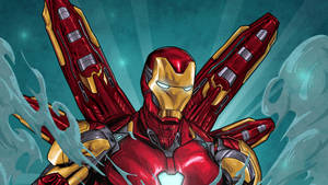 Iron Man 4k Drawing Wallpaper