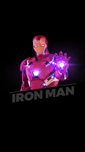 Iron Man 4k Iphone Red Violet Suit Wallpaper