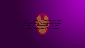 Iron Man 4k Purple Background Wallpaper