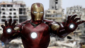 Iron Man Mark 3 Extending Hands Wallpaper