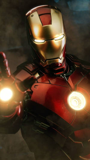 Iron Man Mark 3 Extends A Hand Wallpaper