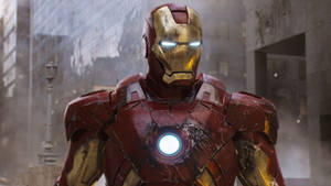 Iron Man Mark 3 In Fury Wallpaper