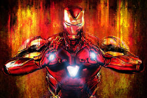 Iron Man Mark 85 Beams Charged Wallpaper