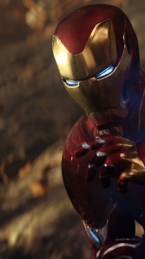 Iron Man Red Armor Avengers Android Wallpaper