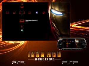 Iron Man Theme For Ps3 Wallpaper