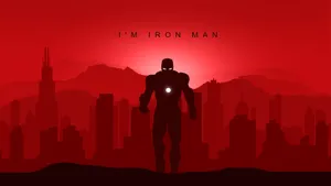Iron Man Vector Art Wallpaper