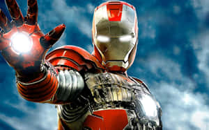 Iron Man2 Power Pose Wallpaper