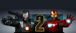 Iron Man2 War Machineand Iron Man Wallpaper