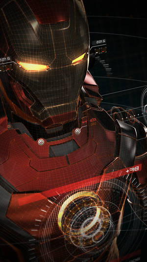 Ironman Closeup Avengers Iphone Wallpaper