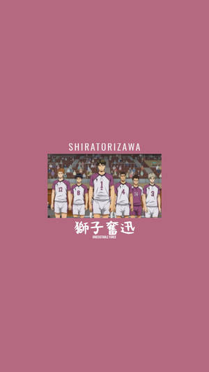 Irresistible Shiratorizawa Team Wallpaper