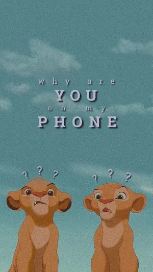Is Your Phone The Only Place I Can Find You? Wallpaper