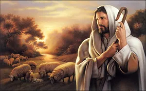 Isa Masih Is My Shepherd Wallpaper