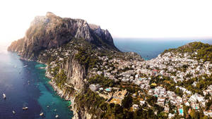 Island Of Capri Amalfi Coast Wallpaper