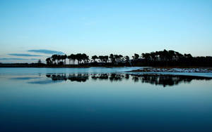 Island Reflection Best Ever Desktop Wallpaper