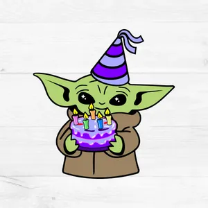It's My Birthday Yoda Wallpaper