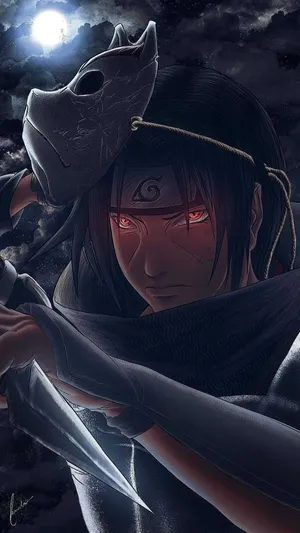 Itachi Anbu Weasel Mask Wallpaper