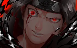 Itachi Blood Tears Wallpaper