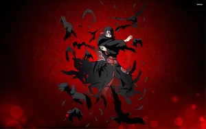 Itachi Crow Clone Technique Wallpaper