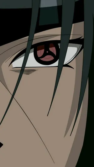 Itachi Mangekyou Sharingan Close Up Eyes Hair Wallpaper