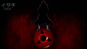 Itachi On Sharingan Wallpaper
